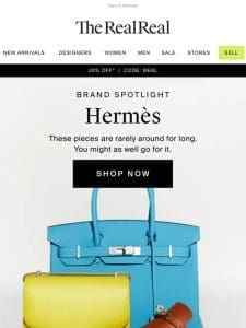 Hermès bags. On. Sale.