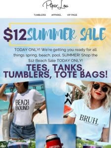 Hey Leann! $12 Summer Deals! No Code Needed!!