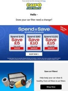 Hey — Save £10 When You Spend £80! Great Value， Always!