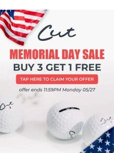 Hey， Our Memorial Day Sale is LIVE!