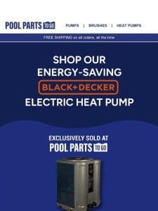 Hey， Shop Heat Pumps Today!