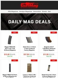 High Capacity Deals Inside | Magpul PMAG Gen 3 AR-15 30rd Mag for $12.49