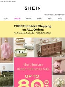 Home Makeover Blowout