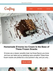 Homemade S’mores Ice Cream Recipe