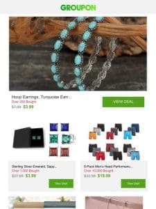 Hoop Earrings， Turquoise Earrings for Women and More