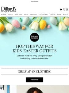 Hop This Way for Kids’ Easter Outfits