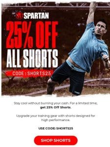 Hot Deal Alert: 25% Off All Shorts!