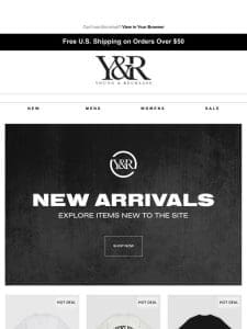 Hot New Arrivals! Limited Stock， Shop Now!