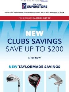 ? Hot Off The Press: New Club Markdowns