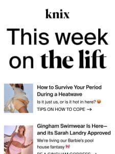 Hot Weather Period Solutions: Don’t Sweat It!