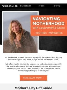 How Kelly Heath balances motherhood and career