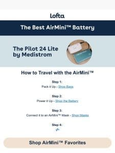 How to Travel with the AirMini?