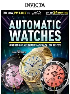 INSANE DEALS On Invicta Automatic Watches⌚️