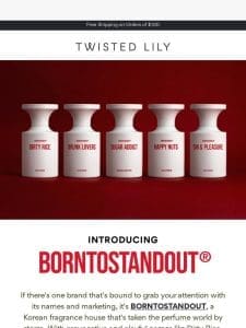 INTRODUCING BORNTOSTANDOUT