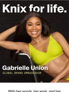 INTRODUCING… Gabrielle Union!
