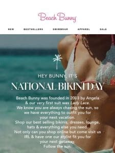 IT’S NATIONAL BIKINI DAY