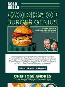 Iconic Chef Burgers – José Andrés + Danny Meyer + More!