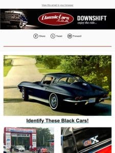 Identify These Black Cars!