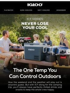 Imagine camping with endless， iceless cooling…