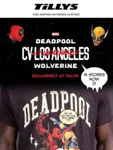 In Stores Now!!! CVLA x DEADPOOL & WOLVERINE Exclusive Collab