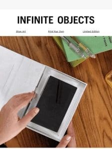 Infinite Objects: Unboxed   June 2024