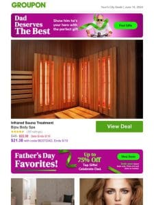 Infrared Sauna Treatment