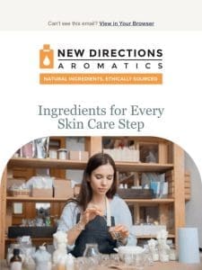 Ingredients For Every Skin Care Step