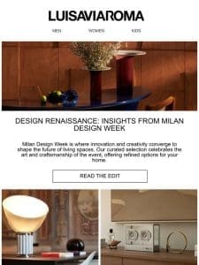 Insights from Milan Design Week