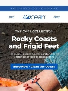 Inspired by Rocky Coasts and Frigid Feet