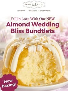 Introducing Almond Wedding Bliss ✨