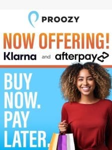 Introducing Klarna & Afterpay: Shop Now， Pay Later!