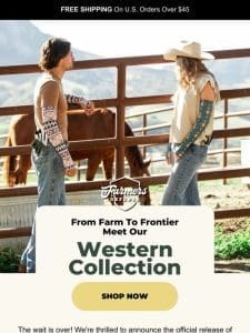 ?? Introducing Our Western Sleeves – From Farm to Frontier!