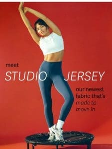 Introducing: Studio Jersey