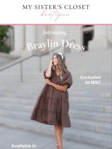 Introducing: The Braylin Dress! ?