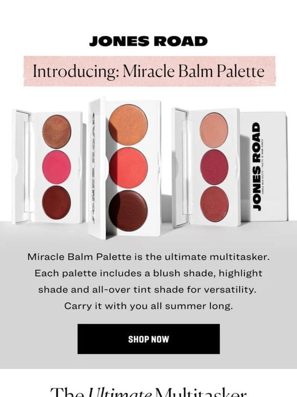 Introducing The Miracle Balm Palettes