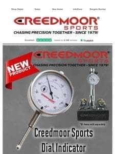 Introducing The New Creedmoor Sports Dial Indicator!