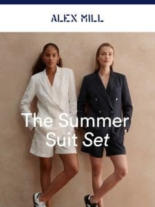 Introducing our summer suit set