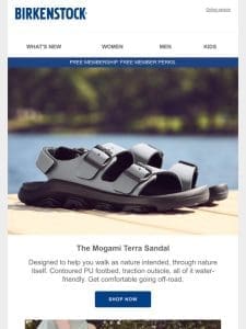 Introducing the Mogami Terra sandal