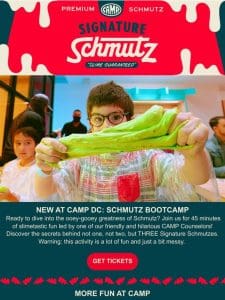 It’s Finally Here: Join Our Schmutz BootCAMP ?