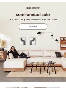 It’s HERE: Our Semi-Annual Sale Starts Now