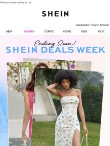 It’s Time: SHEIN Deals Week