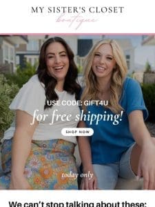 It’s a good day for FREE SHIPPING