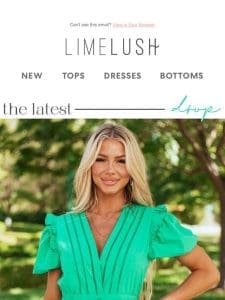 JUST DROPPED   New Tops， Dresses， Rompers， Jumpsuits…