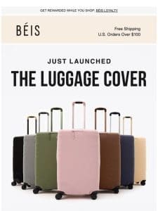 JUST DROPPED: THE LUGGAGE COVER