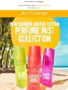 JUST DROPPED: Three scents， three summer moods ????