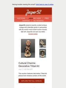 Jasper52 | This Week Tribal Art