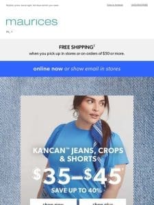 Jean lovers: KanCan? is OFFICIALLY on sale ??