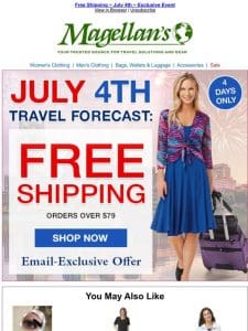 Jetsetter ~ Free Shipping ~ Celebrate the Stars & Stripes ☆☰