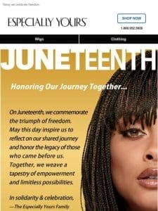 Join Us in Honoring Juneteenth