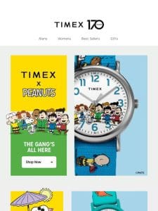 Join the Peanuts Gang with Our Latest Watches